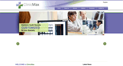 Desktop Screenshot of clinicmax.com